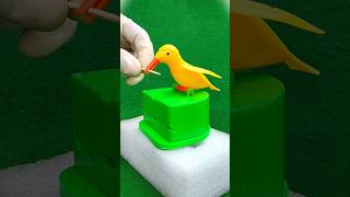 Mini bird dispensar holder  pet food dispenser with review JC1160shortsfunny [upl. by Tezzil908]