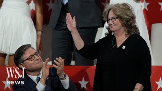 Watch JD Vance Honors His Mothers Struggles During RNC Speech  WSJ News [upl. by Mathre125]