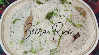 Restaurant style Jeera Rice  Flavoured cummin rice  Quick and easy Zeera riceजीरा रैस [upl. by Rosemari694]