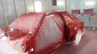 How To Paint Fox Body Mustang [upl. by Kironde678]