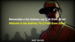 San Andreas Theme Song La Cancion de Gta San Andreas  Sub Español amp Lyrics [upl. by Amelina]