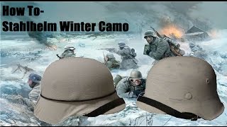 How To  Stahlhelm Winter Camo  TWO WAYS [upl. by Mayce]