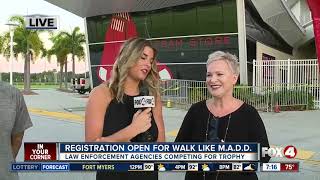 Mothers Against Drunk Driving hosts annual fundraiser Walk like MADD  7am live report [upl. by Esther]