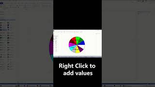 How to add extra slices in a Pie chart using Microsoft Visio [upl. by Nena]