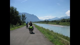 Fietsen van Arnhem naar Rome via Benjaminse Zwitserland Liechtenstein dag 10 [upl. by Dar]