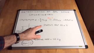 Determination of Enthalpy Change of Combustion by Calorimetry [upl. by Flodnar]