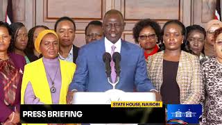 Shock as Kenya Women Leaders Force Ruto to address the ongoing femicide and Gender based violence [upl. by Acirea995]