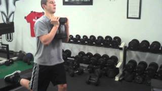 Bulgarian Split Squat Goblet Hold  Exercise of the Week 8 [upl. by Phyllys830]