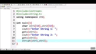 How to concatenate two strings in C [upl. by Anitsyrhc]