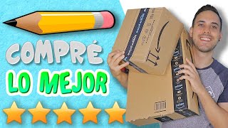 HAGO UN DIBUJO CON LOS MATERIALES MEJOR PUNTUADOS DE AMAZON ¿Merecen la puntuación que tienen [upl. by Pozzy]