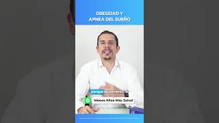 🤔 Apnea del sueño por causa de la obesidad DrRodrigoPrieto MenosKilosMasSalud obesidad salud [upl. by Esenaj]