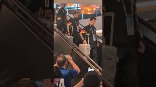 DFB German Team exit Hotel Germany  Scotland [upl. by Oz962]