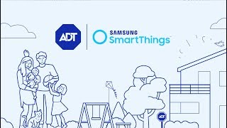 Samsung SmartThings  ADT Home Security Starter Kit [upl. by Charmian706]