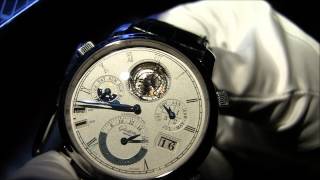 Glashütte Original Grande Cosmopolite Tourbillon Watch Explained [upl. by Beaulieu790]