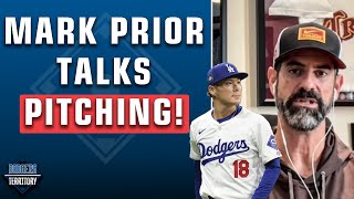 Dodgers Pitching Coach Mark Prior Talks World Series Injuries and More  Dodgers Territory [upl. by Wisnicki]