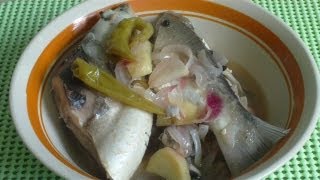 Paksiw na BangusVinegard Milkfish Stew [upl. by Yntrok97]