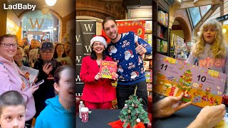 Amazing LadBaby Christmas book signing 2023 🎄❤️ [upl. by Nannie]