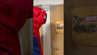 The coordinates are wrong spidermanshorts [upl. by Ahsyia667]