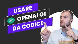 Tutorial come utilizzare o1preview da codice [upl. by Harcourt]