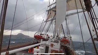 Statsraad Lehmkuhl – Cape Horn – April 2022 [upl. by Smada]