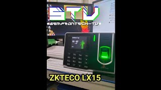 ZKTECO LX15 SSR TYPE SETUP [upl. by Peterson]