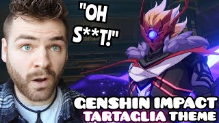 First Time Hearing TARTAGLIA Childe Battle Theme  All Phases  GENSHIN IMPACT OST  REACTION [upl. by Annairda788]