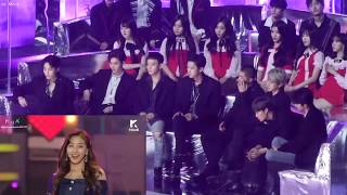 Exo Reaction Twice Likey  MMA 2017 [upl. by Neuburger]