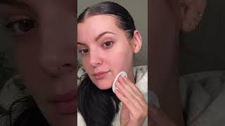 Green skincare routine 💚 skincareroutine skincare skin pov [upl. by Brogle264]