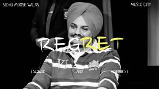 REGRET  Sidhu Moose Wala   Official Audio  New punjabi Songs 2023 [upl. by Ecienal]