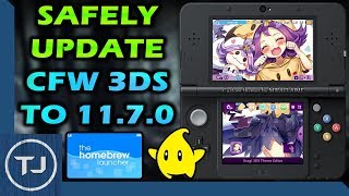 How To Safely Update 3DS CFW To 1170 Create NAND Backup [upl. by Smitt]