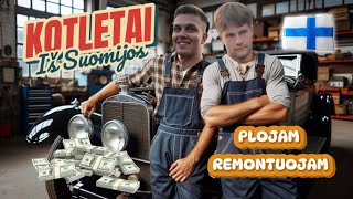 PLOJAM REMONTUOJAM  5 KOTLETAI IŠ SUOMIJOS  PART 2 [upl. by Nnylaf]