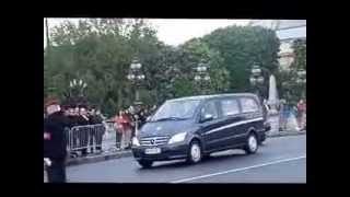 Cortège en Hommage au Sergent Stéphane Duval 1er RPIMa [upl. by Hamon]