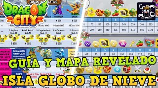 GUÍA Y RUTAS REVELADAS PASO A PASO DE LA ISLA GLOBO DE NIEVE😎 quotDRAGONES Y GEMAS GRATISquotdragoncity [upl. by Notled424]