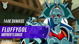 144K DAMAGE FLUFFYGOL INARA PALADINS COMPETITIVE SEASON 6 MOTHERS GRACE [upl. by Savadove]