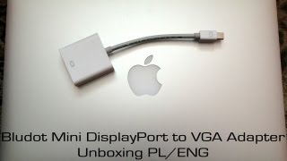 Bludot Mini DisplayPort to VGA Adapter  Unboxing PLENG [upl. by Sheilah]