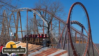 Riding Silver Dollar Citys Most Exciting Thrill Rides Spring 2024 Vlog [upl. by Iramat]