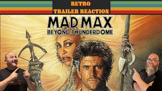 Mad Max Beyond Thunderdome  Retro Trailer Reaction 1985 [upl. by Vine]