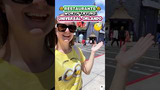 Food WORTH TRYING at Universal Orlando 😋🍔 3 Best Restaurants [upl. by Lenor85]