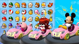 Mario Kart 8 Deluxe Iconic Racers Compete for Victory in an Intense Race [upl. by Osi]