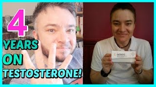 Comparisons At 4 Years On Testosterone FTM [upl. by Tierza]