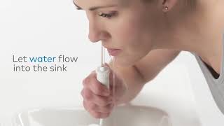 How to Use a Waterpik™ Water Flosser [upl. by Ydok]