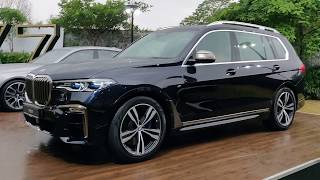 2019 BMW X7 Walkaround  English  Biggest BMW yet [upl. by Ojyllek762]