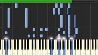 Jigglypuffs Song Easytolearn Piano Tutorial [upl. by Amehr]