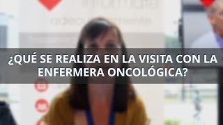 ¿Qué se realiza en una visita con la enfermera oncológica [upl. by Ydna]