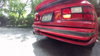 Porsche 944 LS1 Swap Exhaust [upl. by Heidy365]