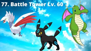 77 Battle Tower Level 60 Part 1 Pokemon Crystal [upl. by Grodin]