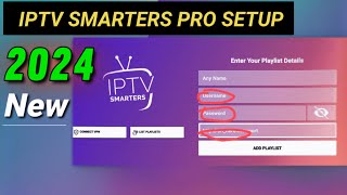 How to set up IPTV smarters pro 2024  step by step [upl. by Plato]