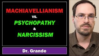 How is Machiavellianism different from Psychopathy and Narcissism  The Dark Triad Traits [upl. by Vallery402]