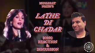 SangeetShala  Diwali 23 SPECIAL  Musarrat Nazirs quotLathe Di Chadar quot  Song Reaction amp Discussion [upl. by Atika]