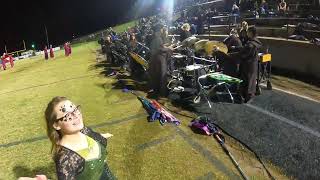 Russellville Vs Campbellsville Halftime Performance Colorguard Cam [upl. by Eeruhs420]